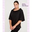 Blusa Cuello Vuelto Combinada