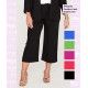 Pantalon Capri Bolsillos Liso