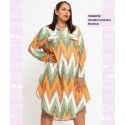 Vestido Camisero Rombos