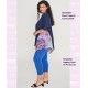 Legging Capri De Punto Liso