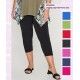 Legging Capri De Punto Liso