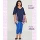 Legging Capri De Punto Liso