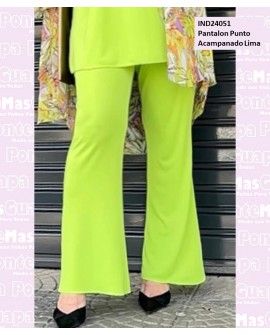 Pantalon Punto Acampanado Lima