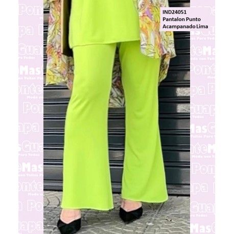 Pantalon Punto Acampanado Lima