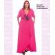 Vestido Largo Cruzado Buganvilla