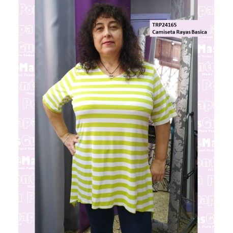 Camiseta Rayas Basica