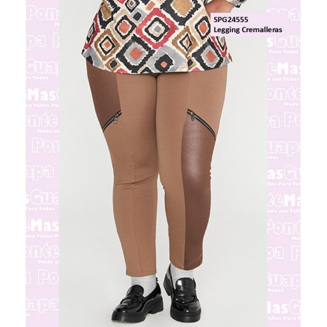 Legging Cremalleras