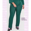Pantalon De Punto Recto Liso