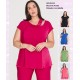 Blusa De Punto Panuelo Con Hebilla