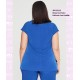 Blusa De Punto Panuelo Con Hebilla