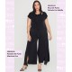 Blusa De Punto Panuelo Con Hebilla