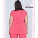 Blusa De Punto Panuelo Con Hebilla