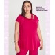 Blusa De Punto Panuelo Con Hebilla
