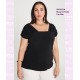 Blusa De Punto Con Rizo