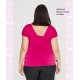 Blusa De Punto Con Rizo