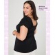 Blusa De Punto Con Rizo