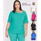 Blusa Cuello Solapa