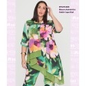 Bluson Asimetrico Doble Capa Kiwi