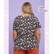 Camiseta Circulos Negro