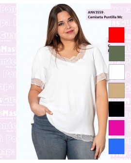 Camiseta Puntilla Mc