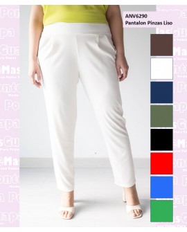 Pantalon Pinzas Liso