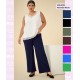 Pantalon Punto Recto Liso