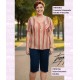 Camiseta Estampada Bolsillo Y Vivo Bies