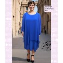 Vestido Capa Gasa