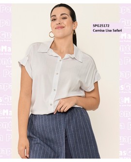 Camisa Lisa Safari