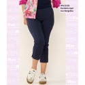 Pantalon Capri Liso Bengalina