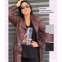 Camiseta Viscosa Patchwork Delantero