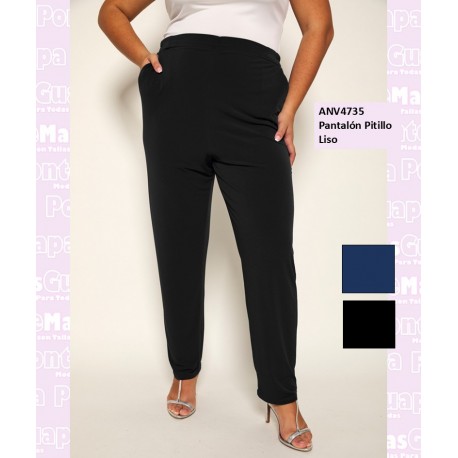 Pantalon Pitillo Liso