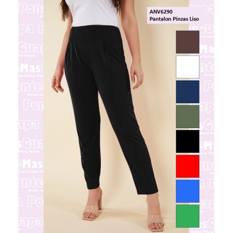 Pantalon Pinzas Liso