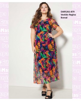 Vestido Regina Boreal