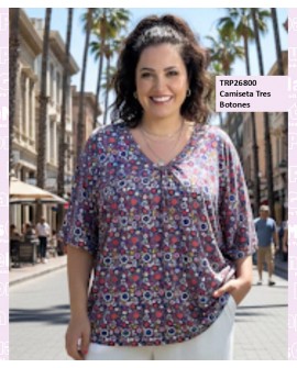 Camiseta Tres Botones