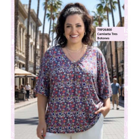 Camiseta Tres Botones