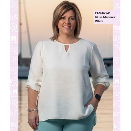 Blusa Mallorca White