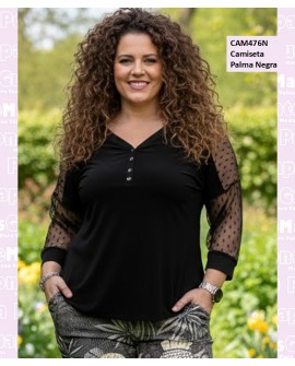 Camiseta Palma Negra