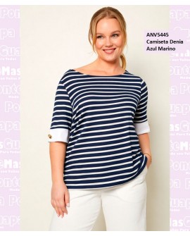 Camiseta Denia Azul Marino