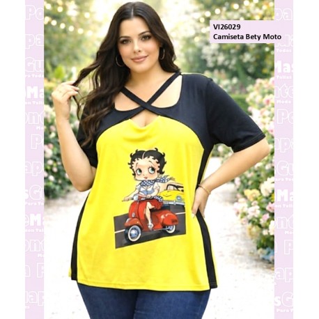 Camiseta Bety Moto