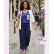 Pantalon Fluido Blue