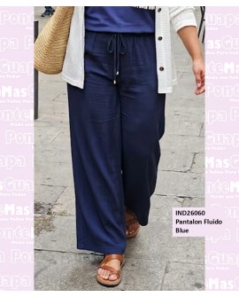 Pantalon Fluido Blue