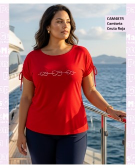 Camiseta Ceuta Roja