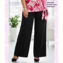 Pantalon Solton Ancho Negro