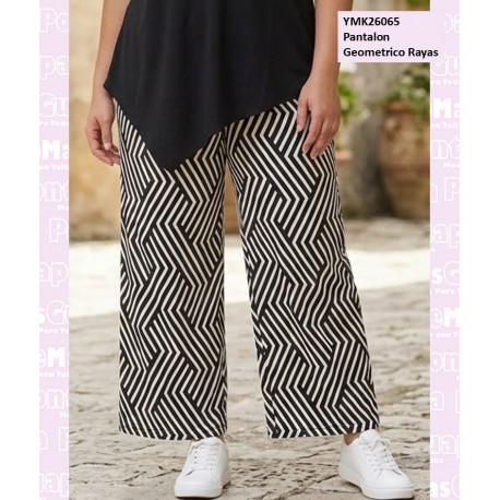 Pantalon Geometrico Rayas