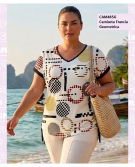Camiseta Francia Geometrica