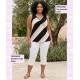 Pantalon Capri Pique