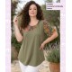 Camiseta Combinada Selene