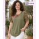 Camiseta Combinada Selene
