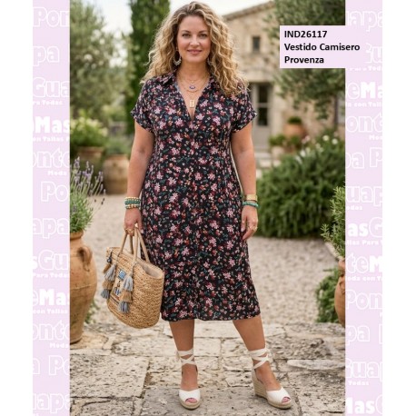 Vestido Camisero Provenza